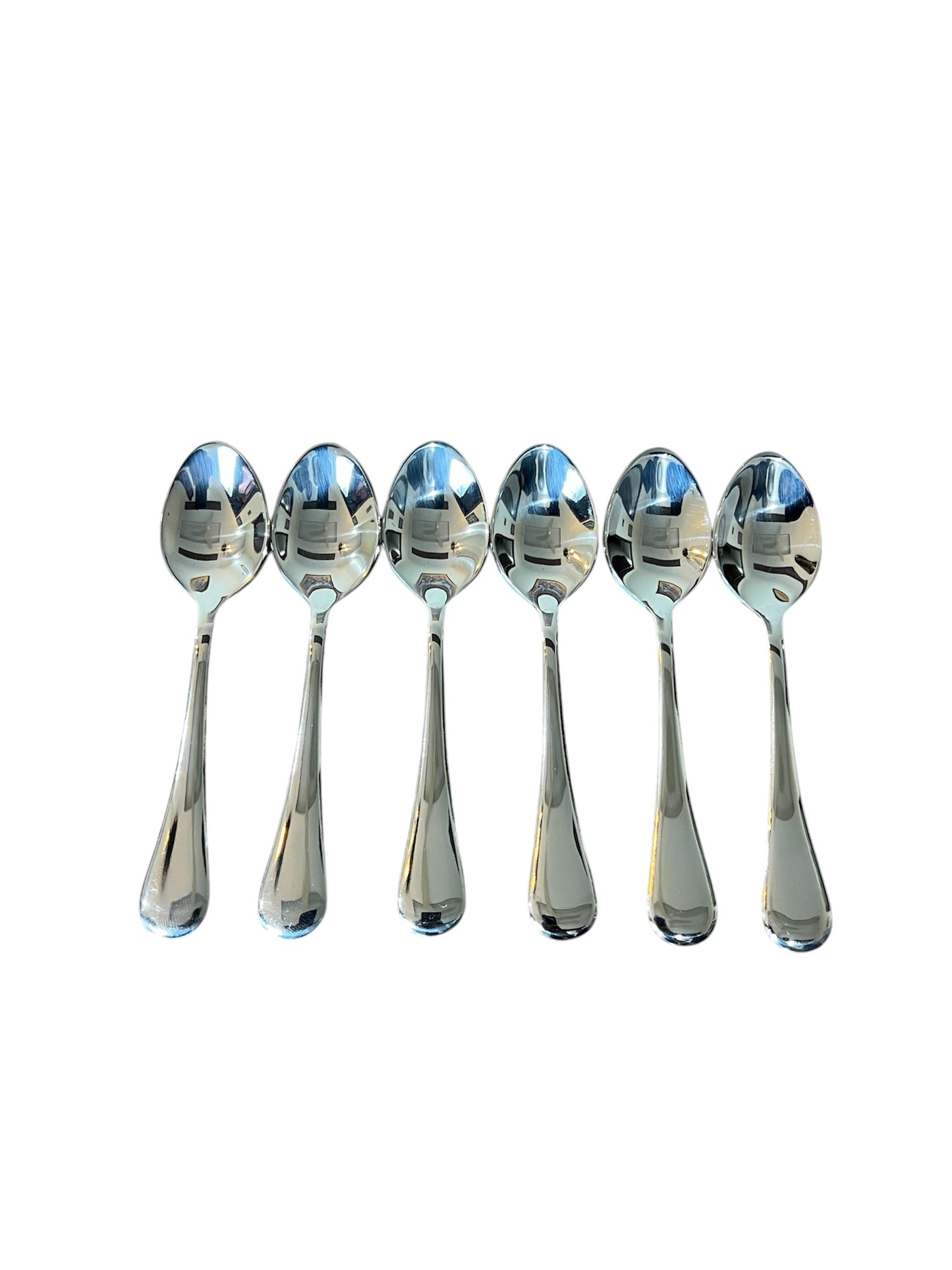 Premium Quality Teaspoon Set 6pc/ High-Quality Stainless-Steel Teaspoon Set Omega