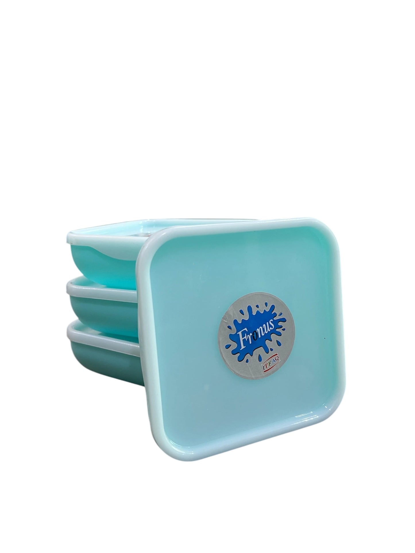 Splash Bowl Set 4 Pieces with Premium Lid Rectangle Shape/ Bowl set 4 in 1/ Storage bowls with lid